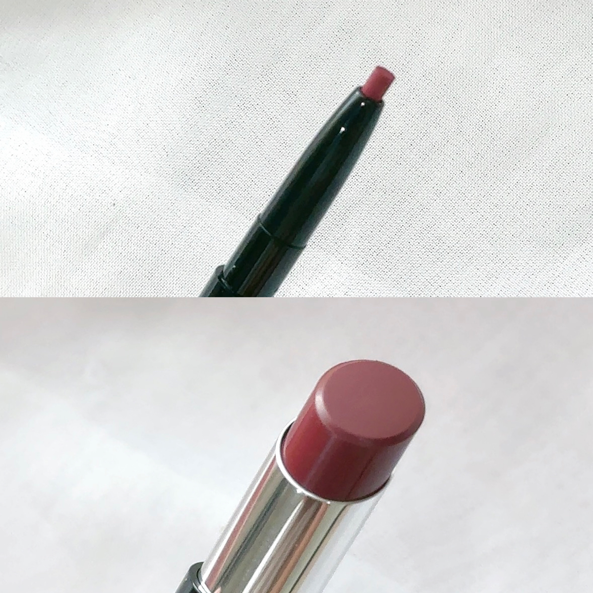 キスミー　フェルム　リップライナーＮ 02 ウォームレッド/キスミー フェルム/リップライナーを使ったクチコミ（2枚目）