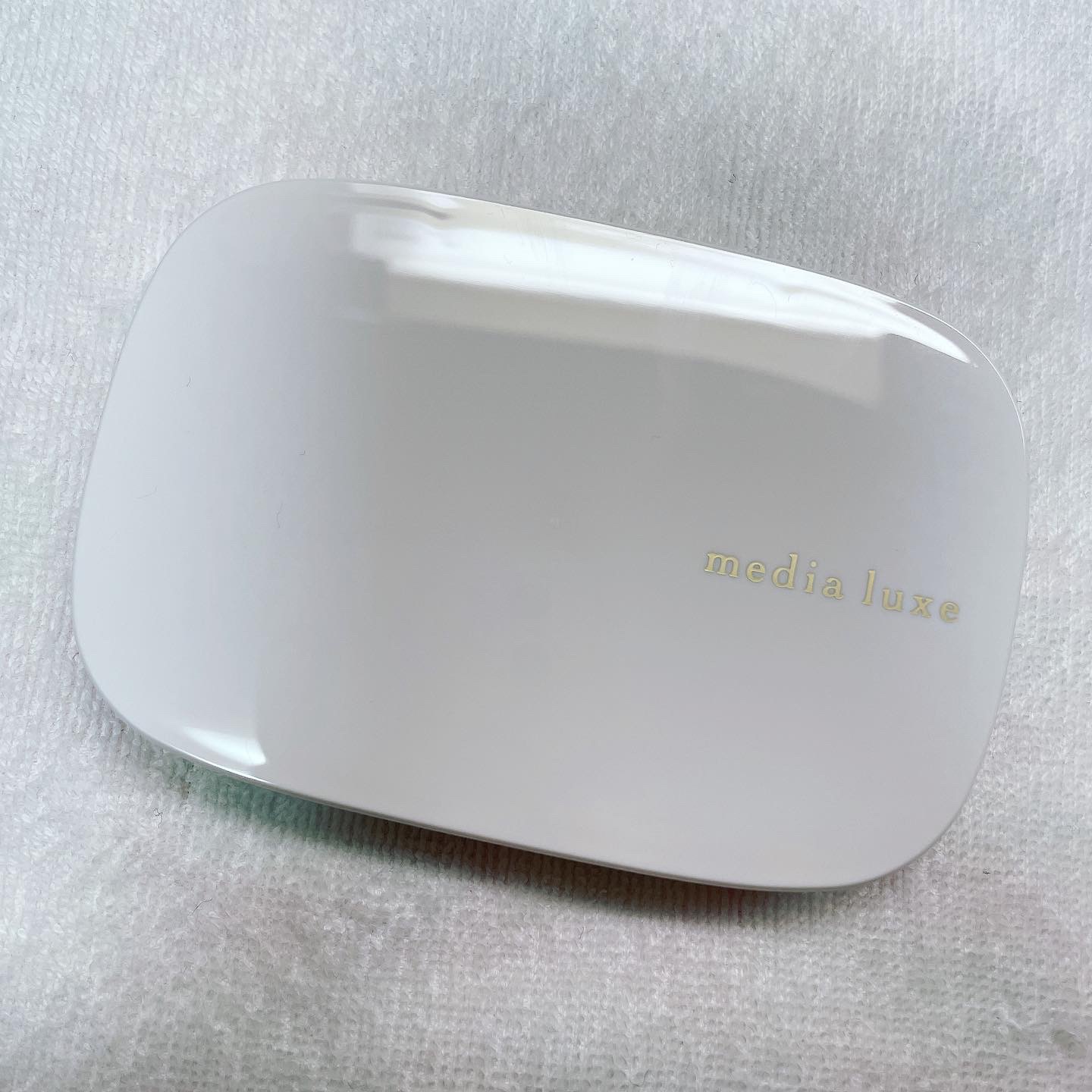 パウダーファンデーション/media luxe/パウダーファンデーションを使ったクチコミ（1枚目）