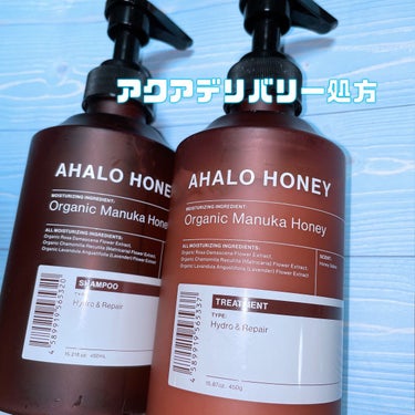 ハイドロ＆リペア ジェントル ヘアシャンプー／トリートメント/AHALO HONEY/シャンプー・コンディショナーを使ったクチコミ（1枚目）