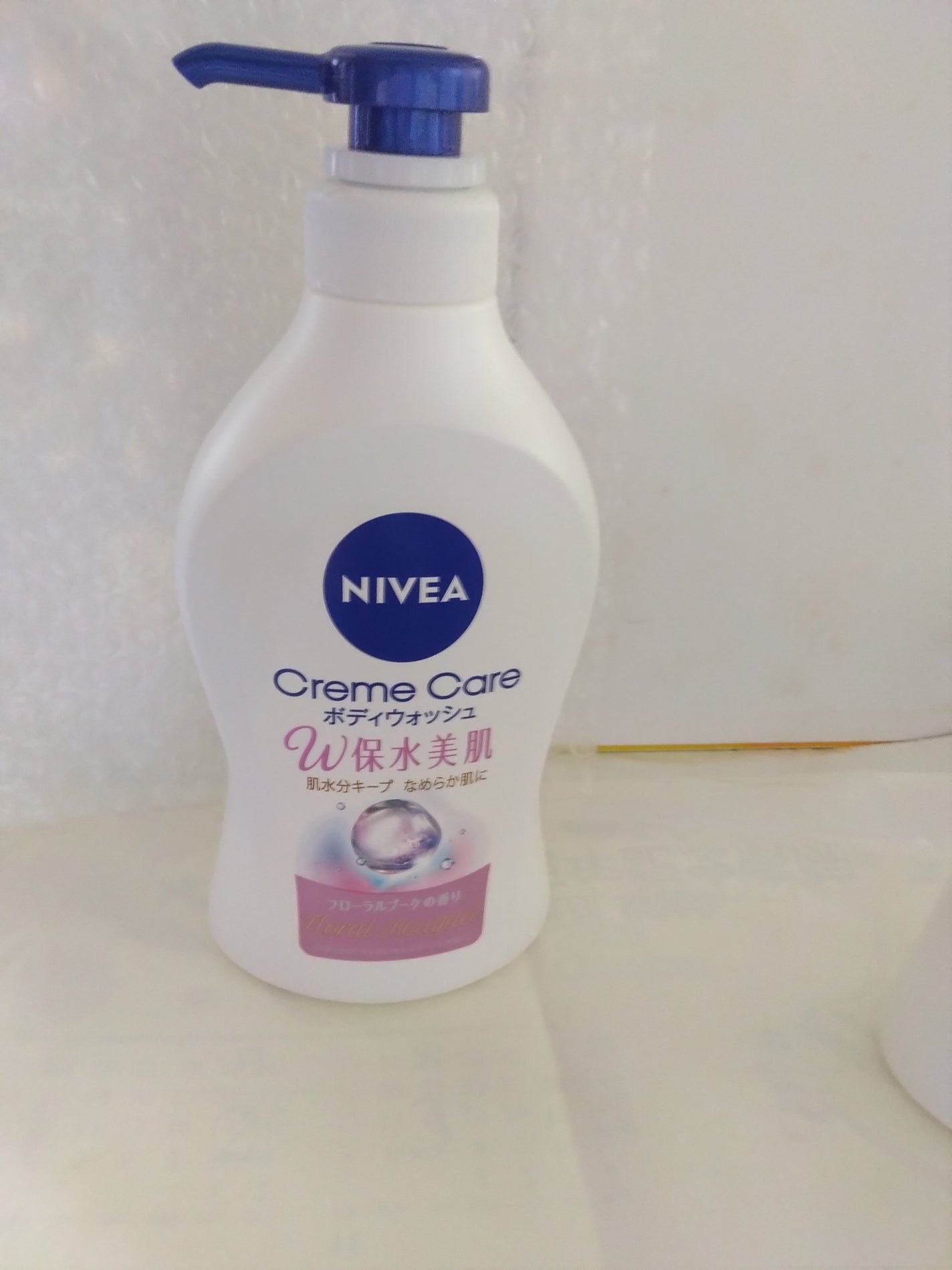 クリームケア ボディウォッシュ W保水美肌 フローラルブーケの香り/ニベア/ボディソープを使ったクチコミ(1枚目)