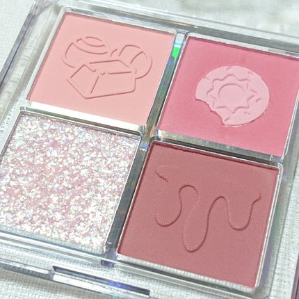 ZEESEAデザートコレクション4カラーアイシャドウパレット/ZEESEA/アイシャドウパレットを使ったクチコミ(4枚目)