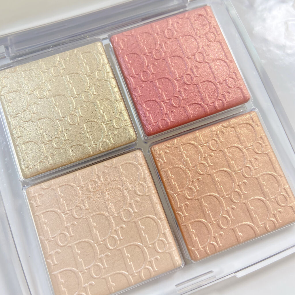 ディオール バックステージ フェイス グロウ パレット/Dior/ハイライトを使ったクチコミ（2枚目）