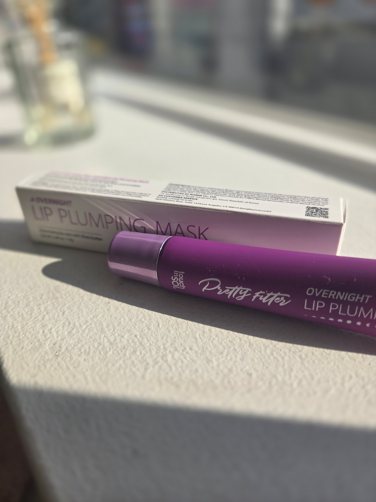 プリティフィルターオーバーナイトリッププランピングマスク/touch in SOL /リップマスクを使ったクチコミ（1枚目）