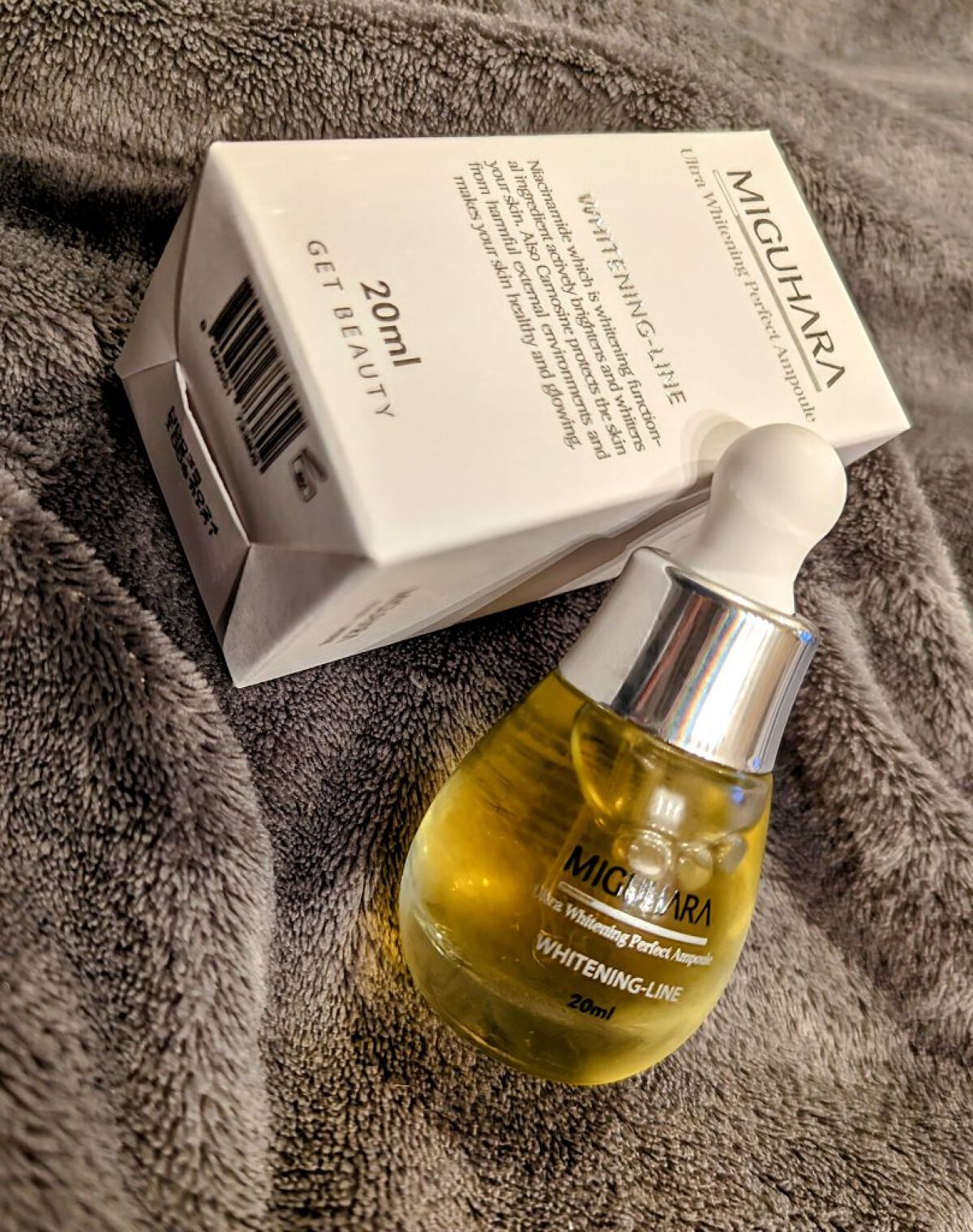 Ultra Whitening Perfect Ampoule/MIGUHARA/美容液を使ったクチコミ（1枚目）