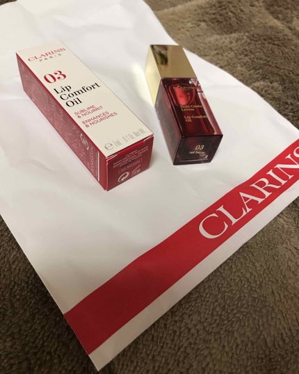 コンフォート リップオイル /CLARINS/リップグロスを使ったクチコミ(1枚目)