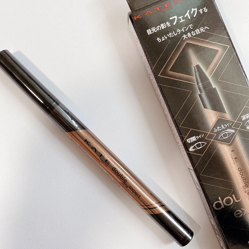 ダブルラインエキスパート/KATE/リキッドアイライナーを使ったクチコミ(3枚目)