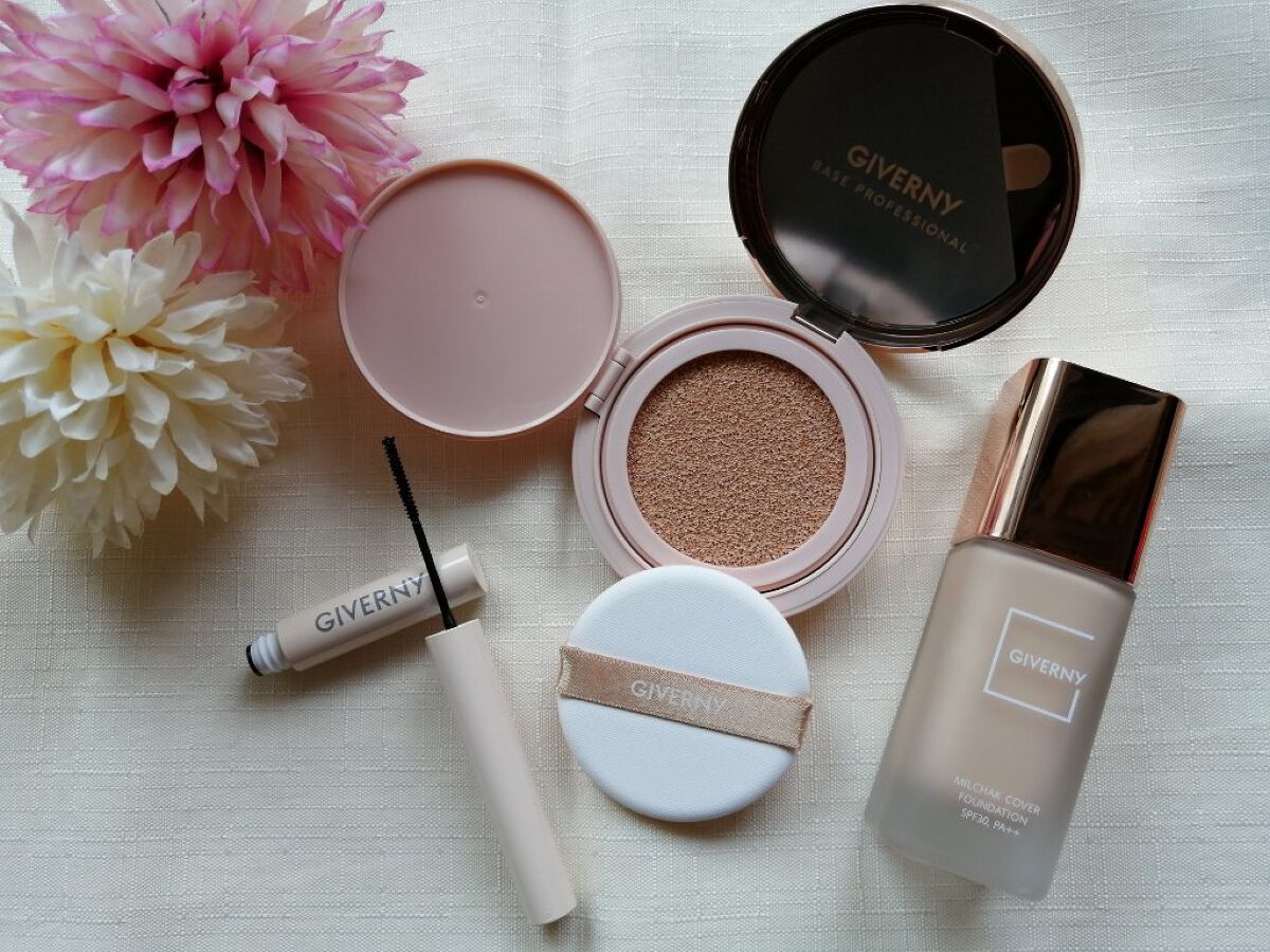 密着カバーファンデーション/GIVERNY/リキッドファンデーションを使ったクチコミ（1枚目）