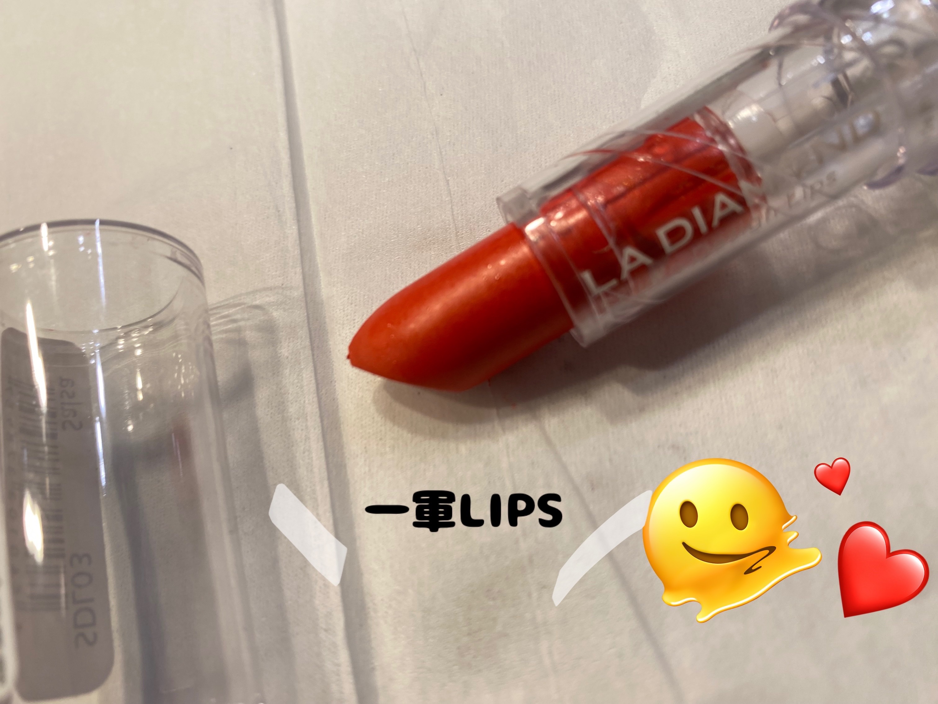 ストゥディオデザインリップス/エルエー ダイヤモンド/口紅を使ったクチコミ（1枚目）