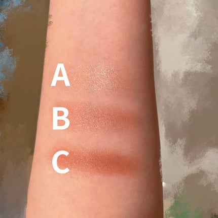 トーンアップアイシャドウ/CEZANNE/アイシャドウパレットを使ったクチコミ(3枚目)