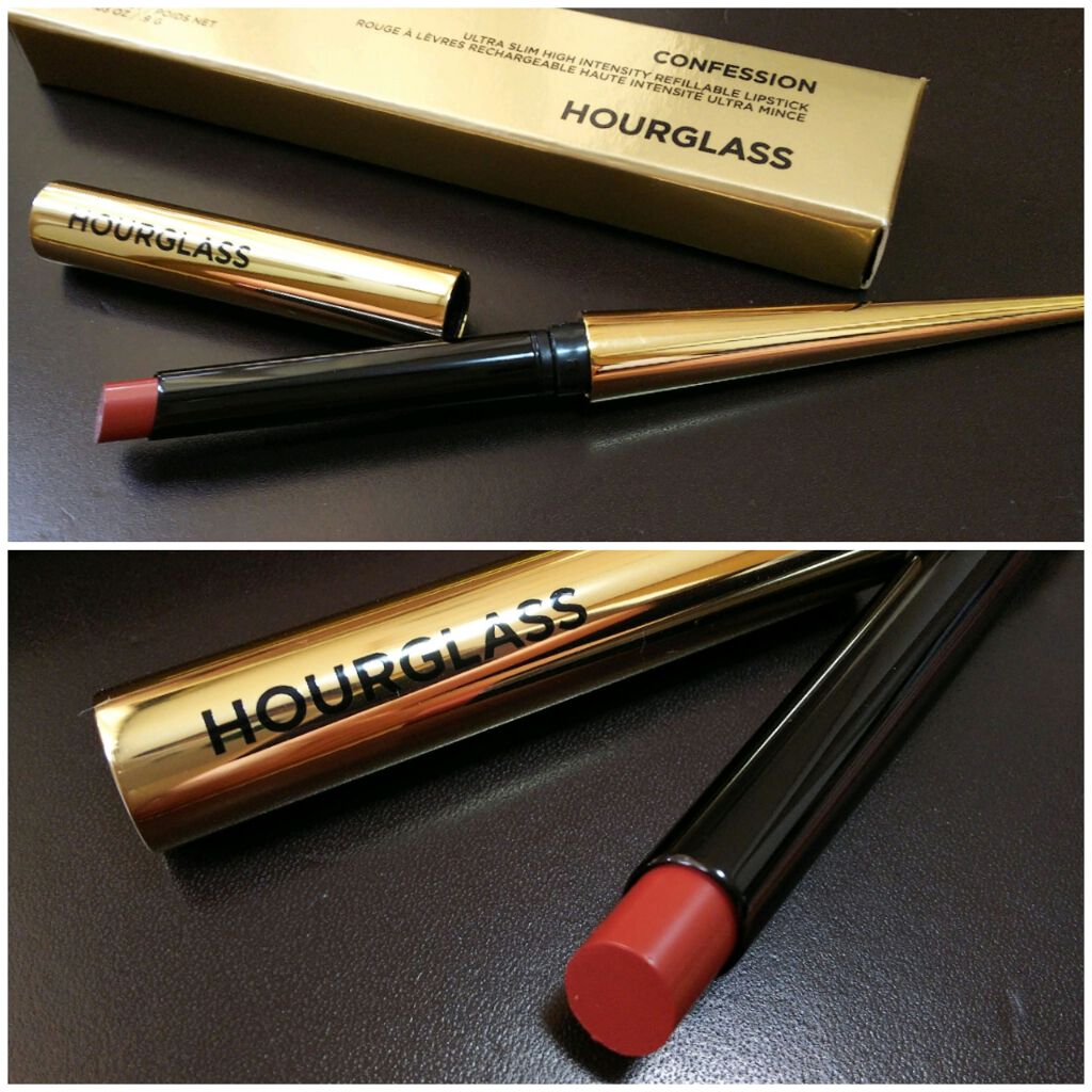 Confession Ultra Slim High Intensity Refillable Lipstick /HOURGLASS/口紅を使ったクチコミ(1枚目)