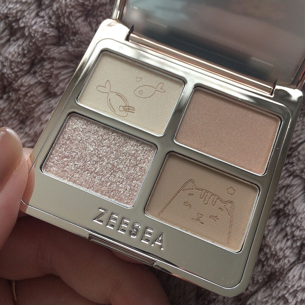 アニマルアイシャドウ(4シェード)/ZEESEA/アイシャドウパレットを使ったクチコミ(2枚目)