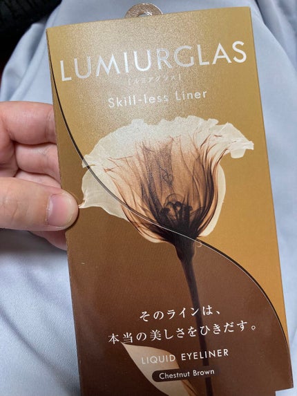 スキルレスライナー/LUMIURGLAS/リキッドアイライナーを使ったクチコミ(1枚目)