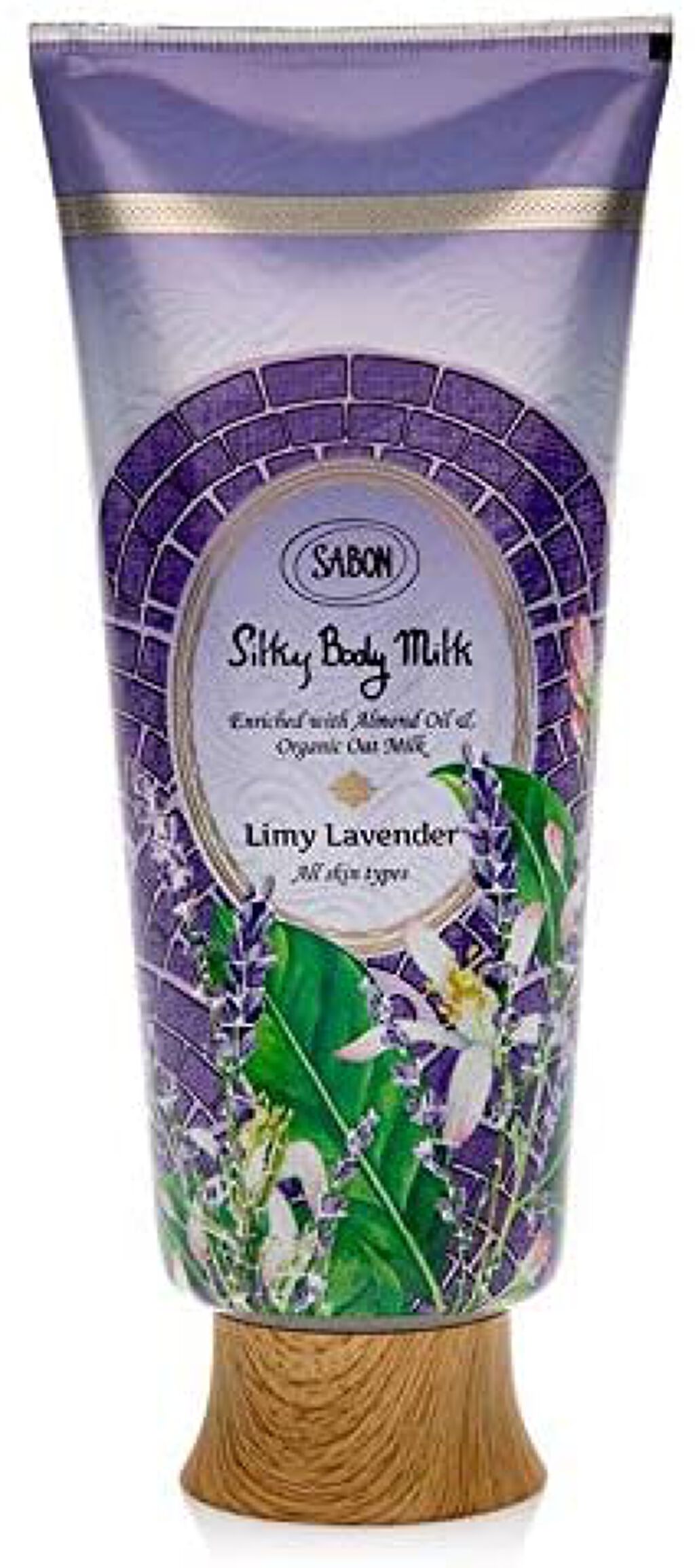 SABON シルキーボディミルク ライミーラベンダー