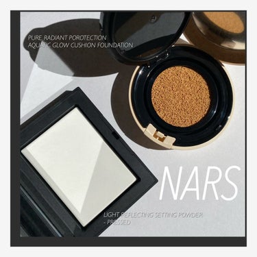 ピュアラディアントプロテクション アクアティックグロー クッションファンデーション SPF50+／PA+++ 00510/NARS/クッションファンデーションを使ったクチコミ（1枚目）