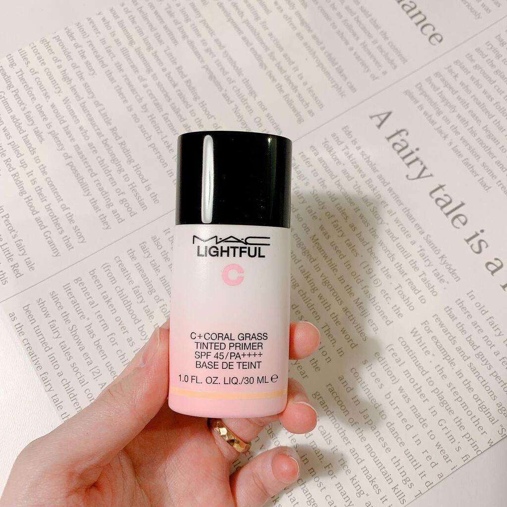 ライトフル Ｃ＋ティンティッド プライマーSPF45(PA++++)/M・A・C/化粧下地を使ったクチコミ（1枚目）