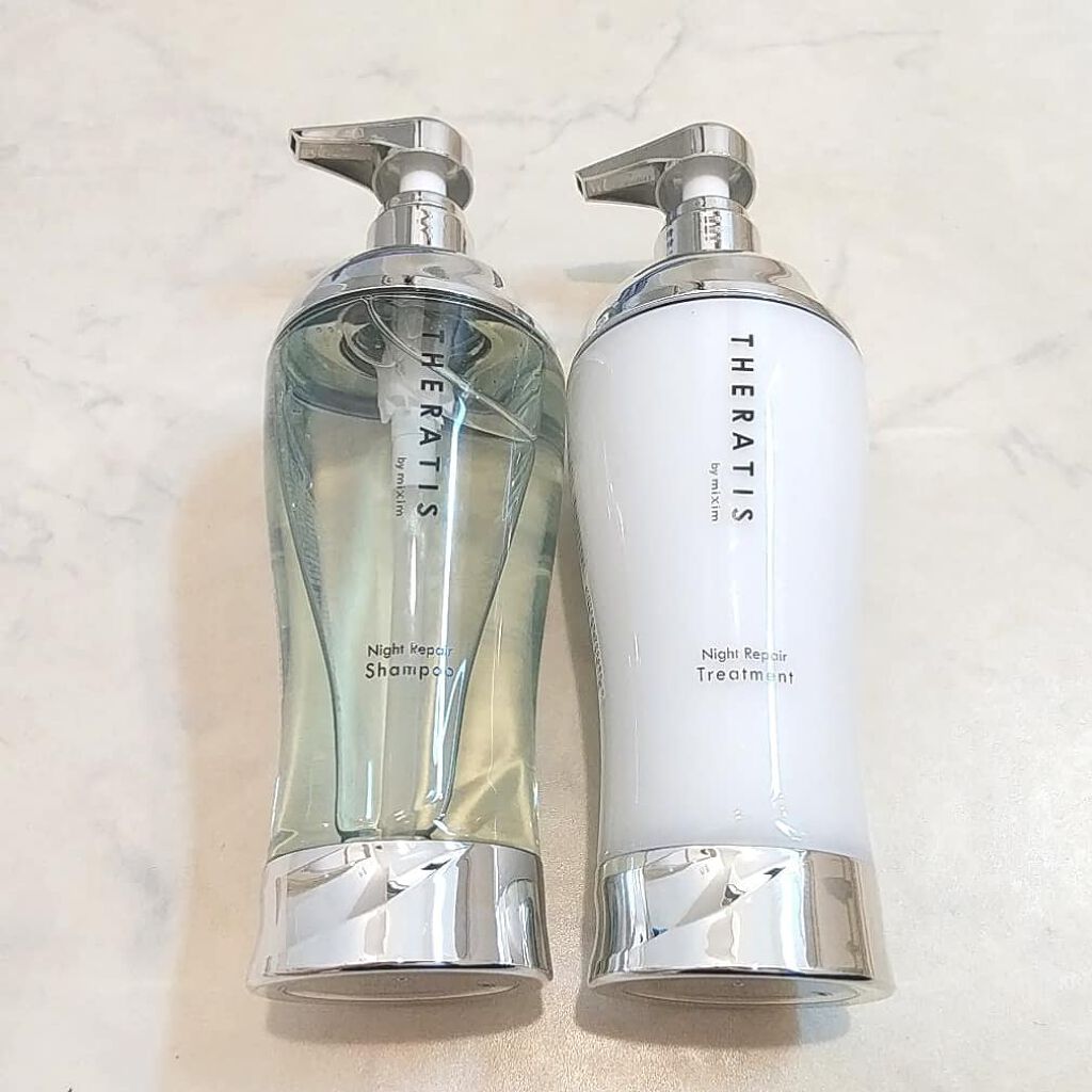 ナイトリペア シャンプー/ヘアトリートメント/THERATIS/シャンプー・コンディショナーを使ったクチコミ（1枚目）