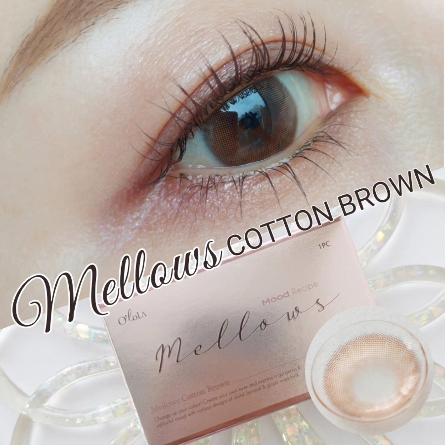メローズ(Mellows)/OLOLA/カラーコンタクトレンズを使ったクチコミ(1枚目)