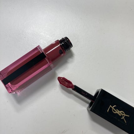 ルージュ ピュールクチュール ヴェルニ ウォーターステイン/YVES SAINT LAURENT BEAUTE/口紅を使ったクチコミ(4枚目)