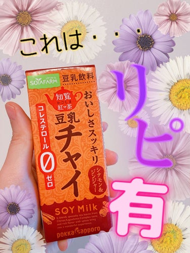 Pokka Sapporo (ポッカサッポロ) 豆乳チャイのクチコミ「美味しかったー！
シナモン＆ジンジャーと豆乳といえば…
女性の味方ですよねっ🙆‍♀️

生理前.....」（1枚目）