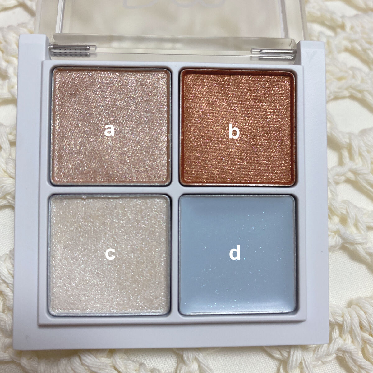 THE アイパレR/b idol/アイシャドウパレットを使ったクチコミ（2枚目）