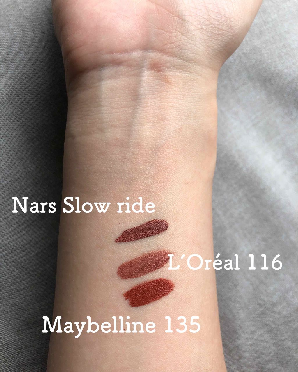 パワーマットリップピグメント/NARS/口紅を使ったクチコミ（3枚目）