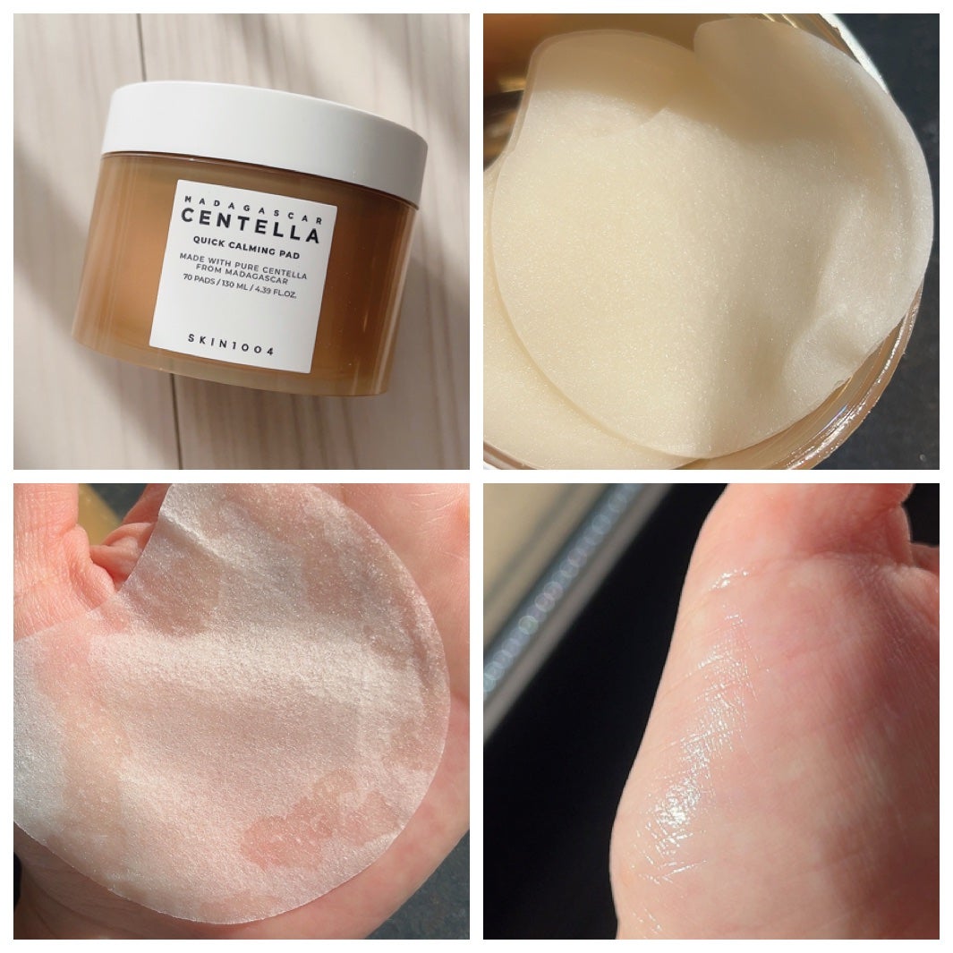 センテラ クイックカーミングパッド/SKIN1004/トナーパッドを使ったクチコミ(3枚目)