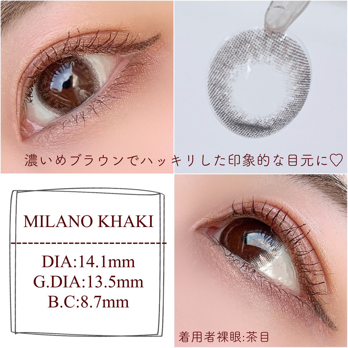 リッチスタンダード プレミアムシリーズ 1day/RICH STANDARD/ワンデー(1DAY)カラコンを使ったクチコミ(3枚目)