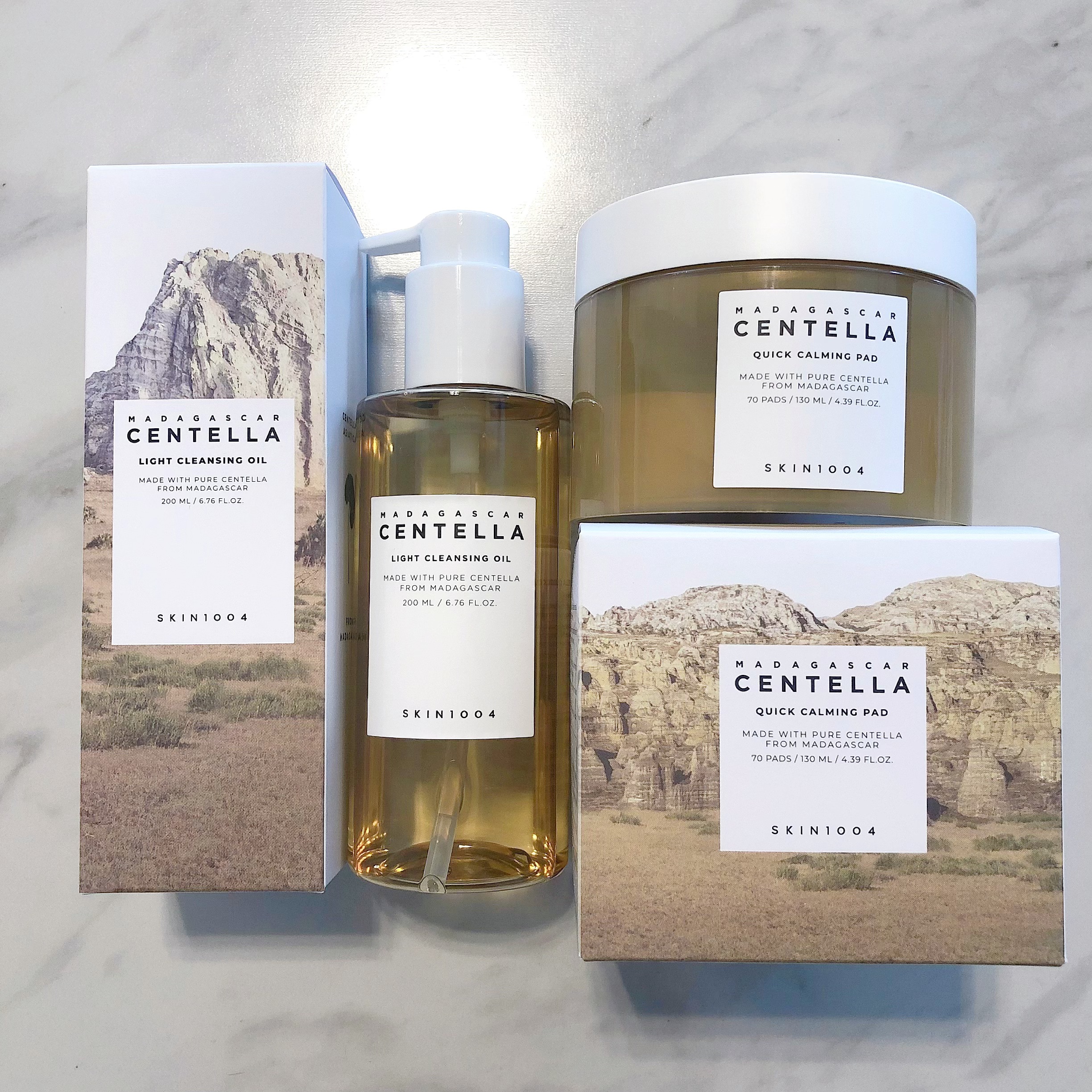 センテラ ライトクレンジングオイル/SKIN1004/オイルクレンジングを使ったクチコミ（1枚目）