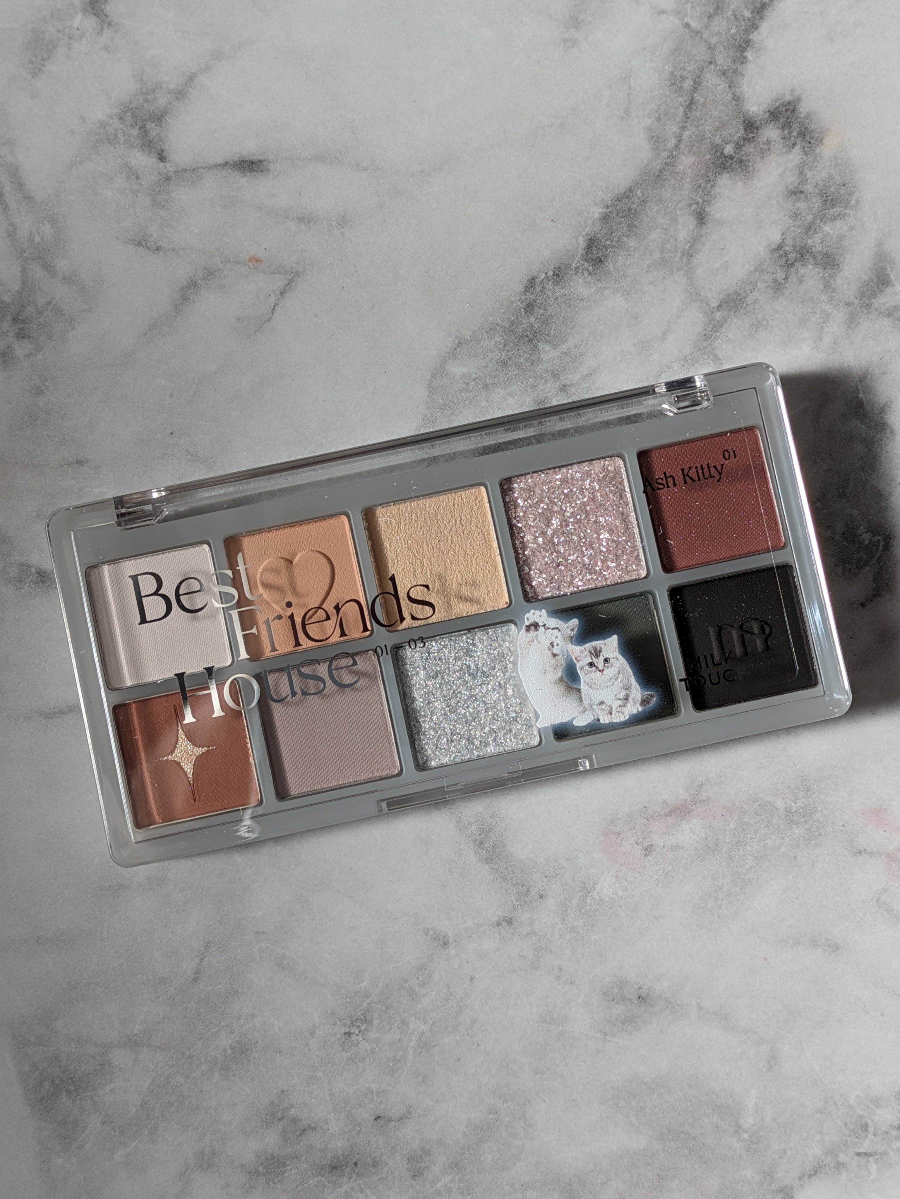 ビーマイベストフレンズハウスパレット/Milk Touch/アイシャドウパレットを使ったクチコミ（2枚目）