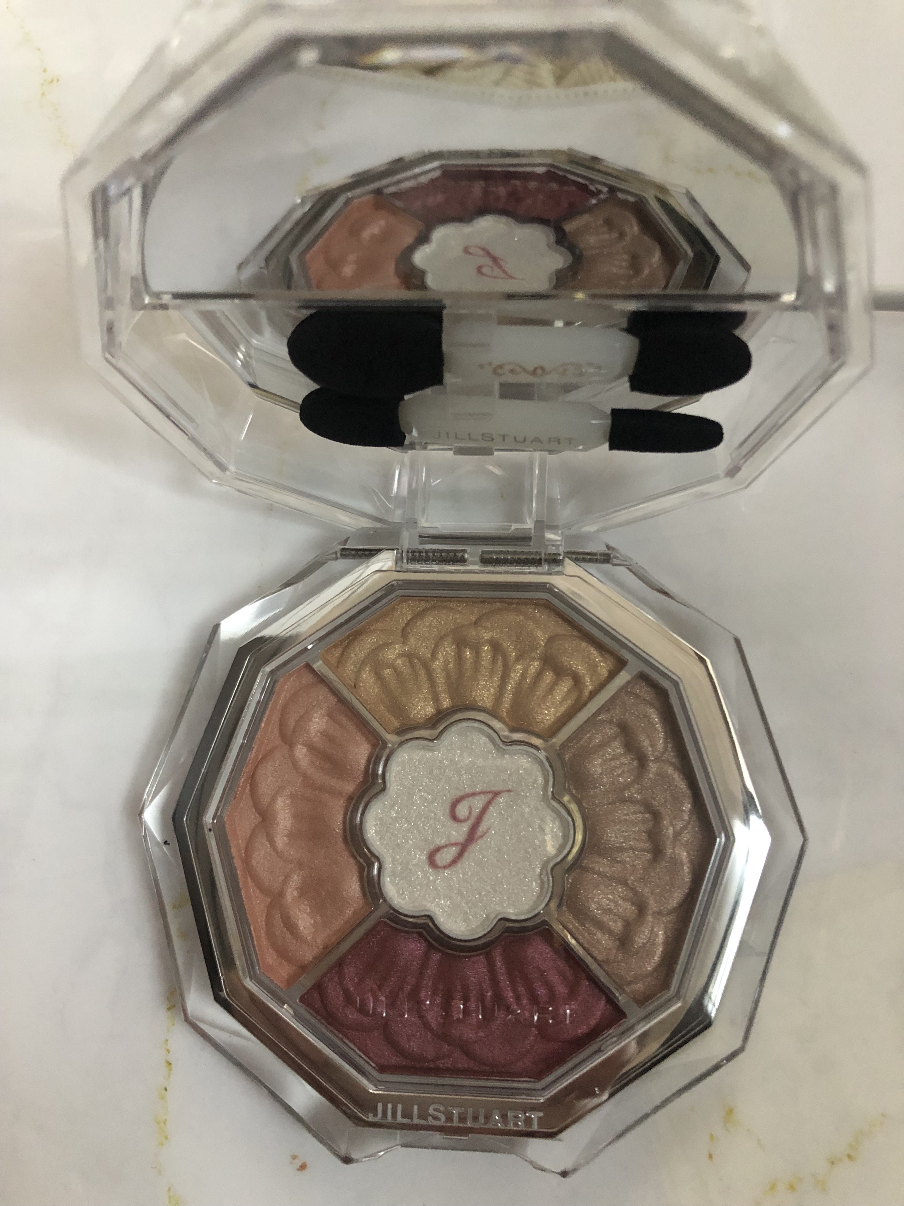 ジルスチュアート ブルームクチュール アイズ　ジュエルドブーケ 07 sweet jam cookie/JILL STUART/アイシャドウパレットを使ったクチコミ（1枚目）