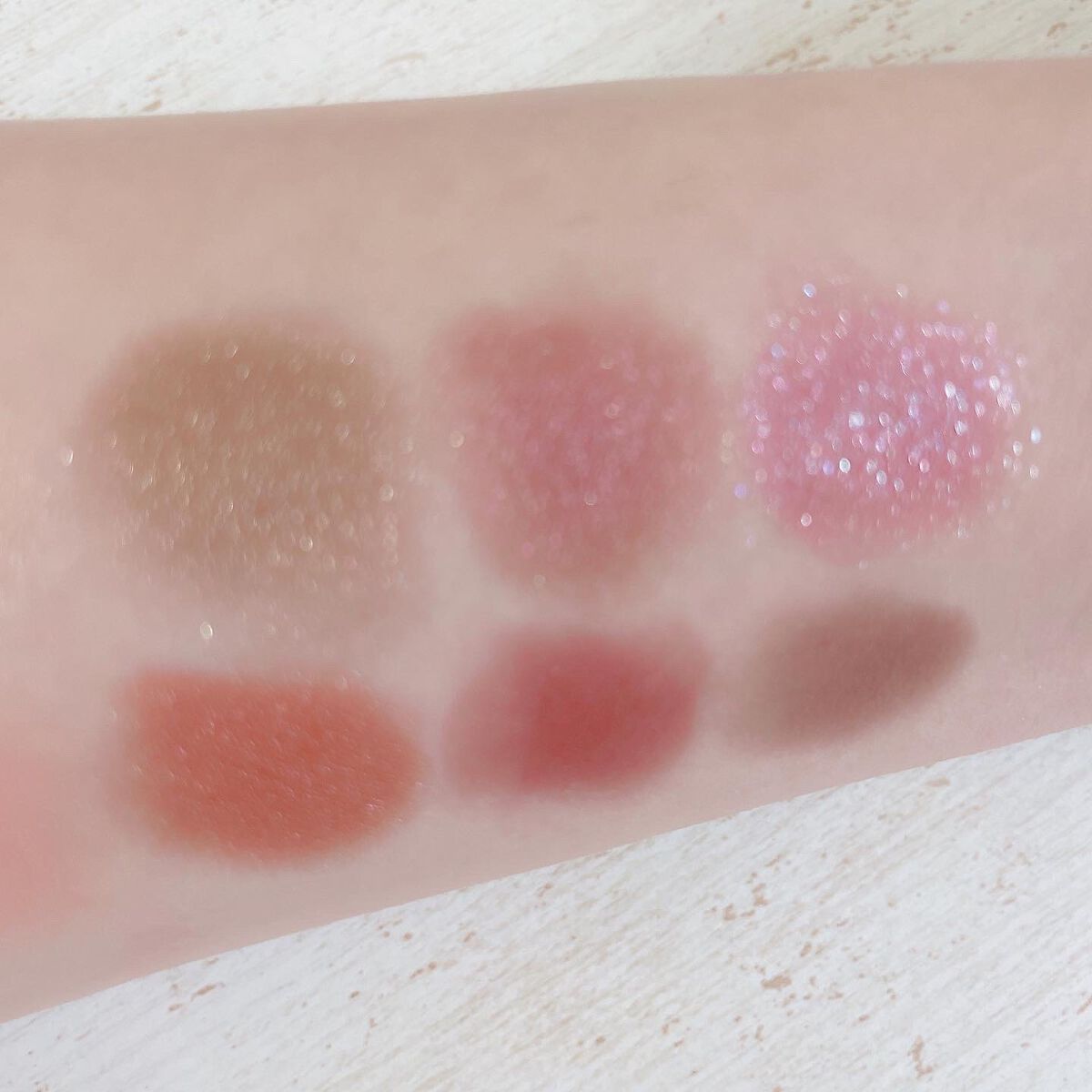 ウォーム メモリーズ アイシャドウパレット/RMK/アイシャドウパレットを使ったクチコミ(8枚目)