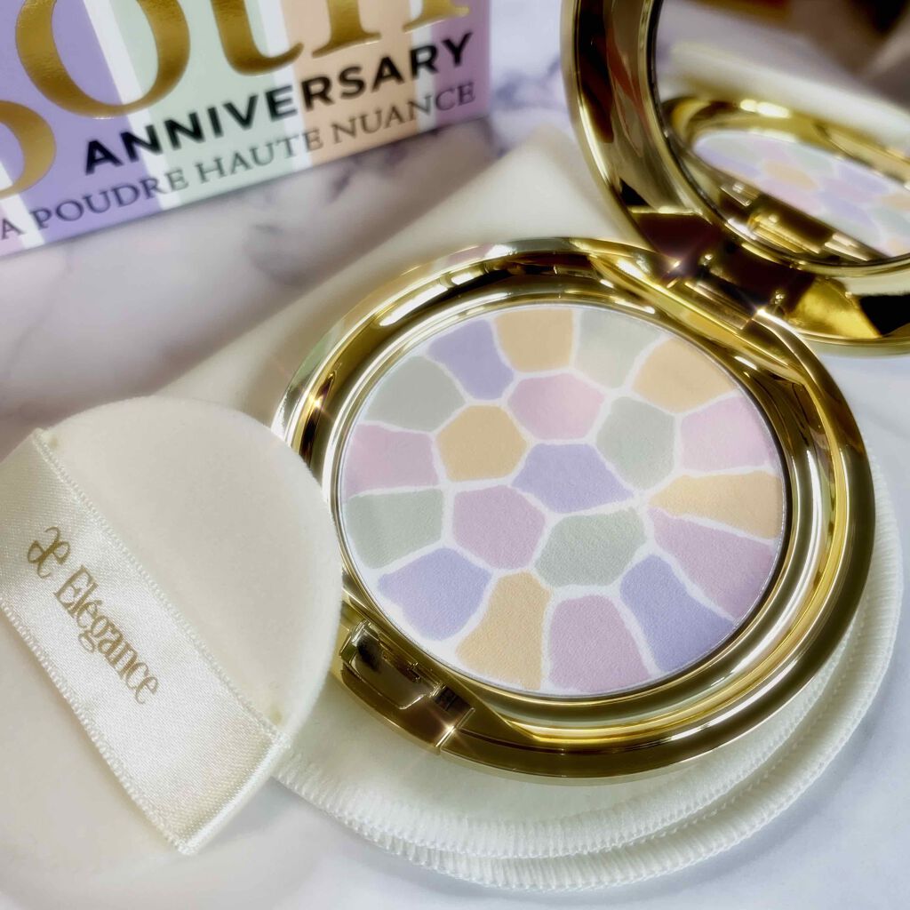 ラ プードル オートニュアンス/Elégance/プレストパウダーを使ったクチコミ(2枚目)