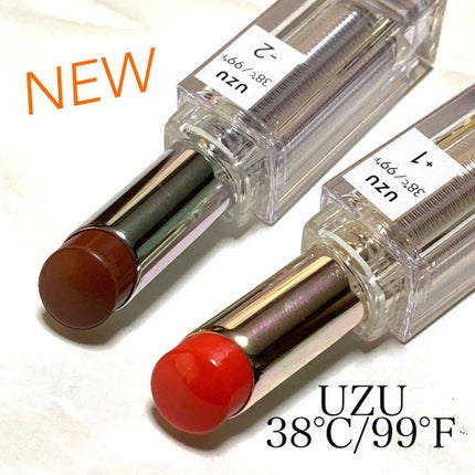 38°C / 99°F Lipstick <TOKYO>/UZU BY FLOWFUSHI/口紅を使ったクチコミ(1枚目)