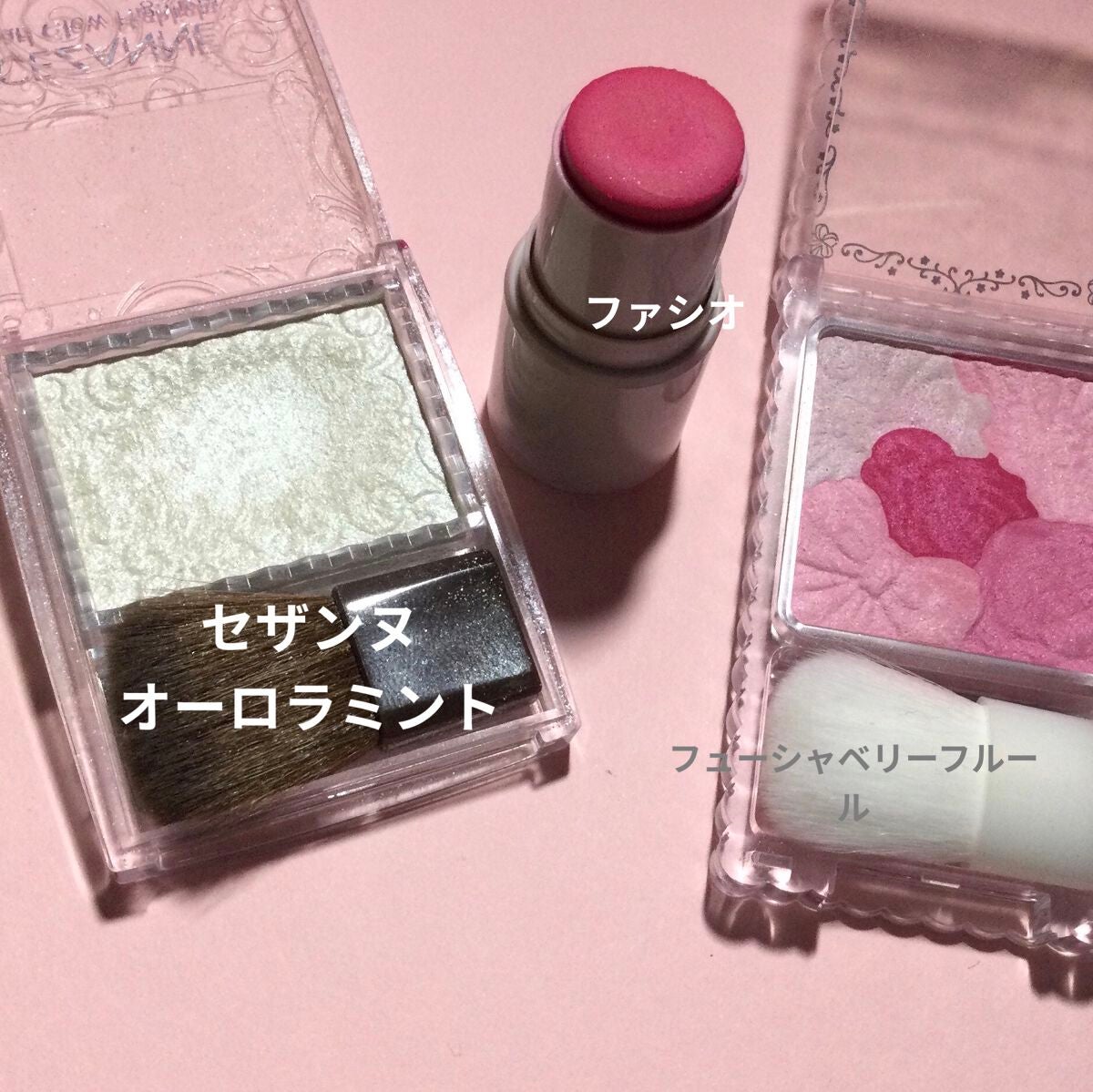 グロウフルールチークス/キャンメイク/パウダーチークを使ったクチコミ(3枚目)