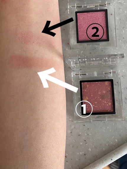 アディクション ザ アイシャドウ スパークル/ADDICTION/単色アイシャドウを使ったクチコミ(3枚目)