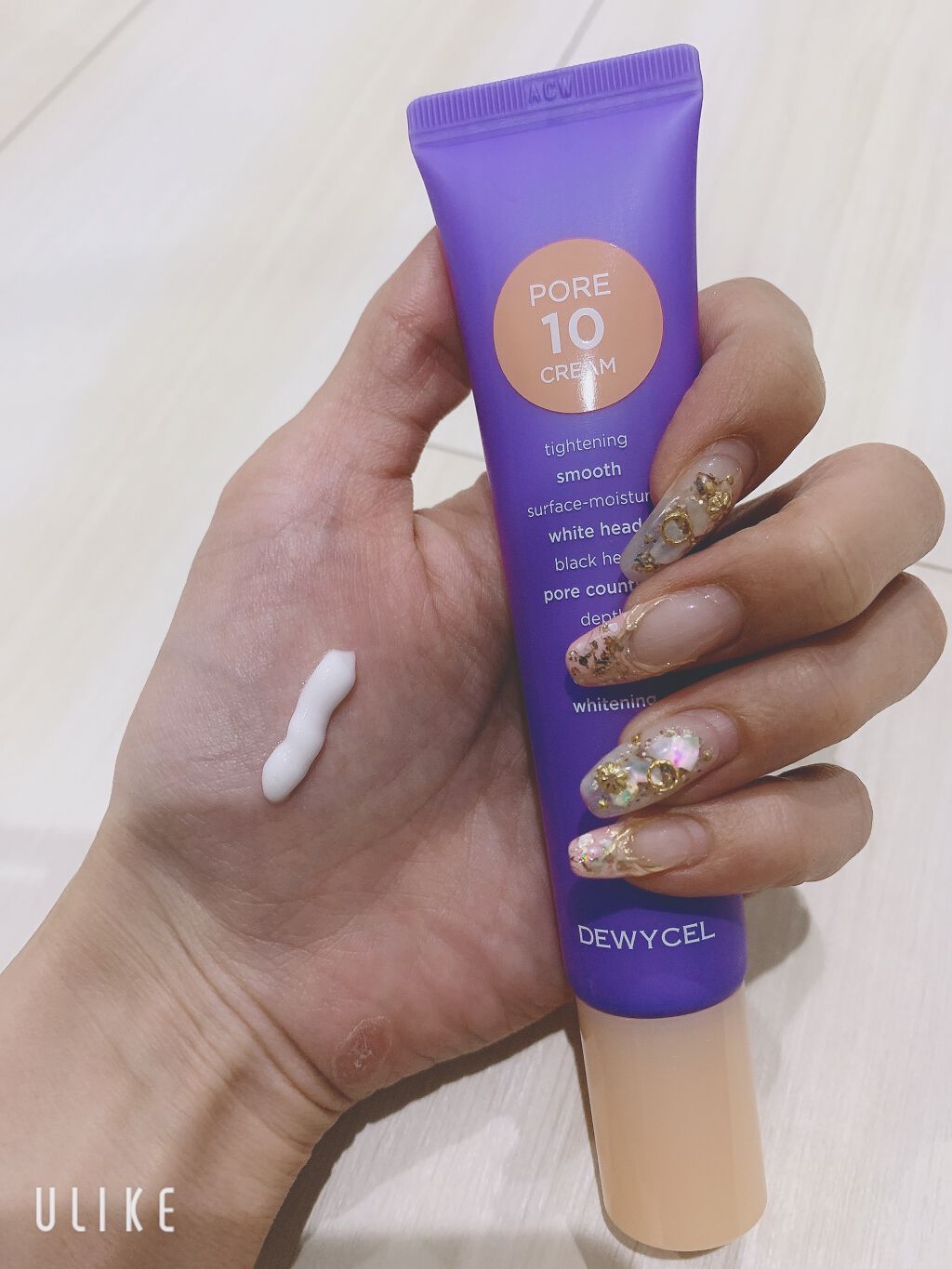 ポアーテンクリーム/DEWYCEL/化粧下地を使ったクチコミ（2枚目）