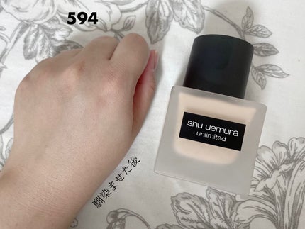(旧)アンリミテッド ラスティング フルイド 594/shu uemura/リキッドファンデーションの画像