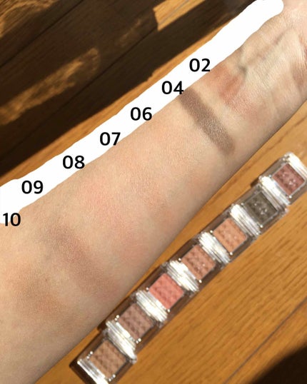 シェード&シャドー #07 チャーム/BBIA/単色アイシャドウを使ったクチコミ(2枚目)