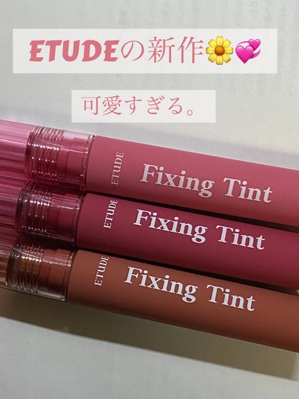 フィクシングティント/ETUDE/リップティントを使ったクチコミ(1枚目)