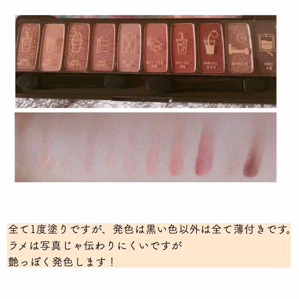 プレイカラー アイシャドウ/ETUDE/アイシャドウパレットを使ったクチコミ(2枚目)
