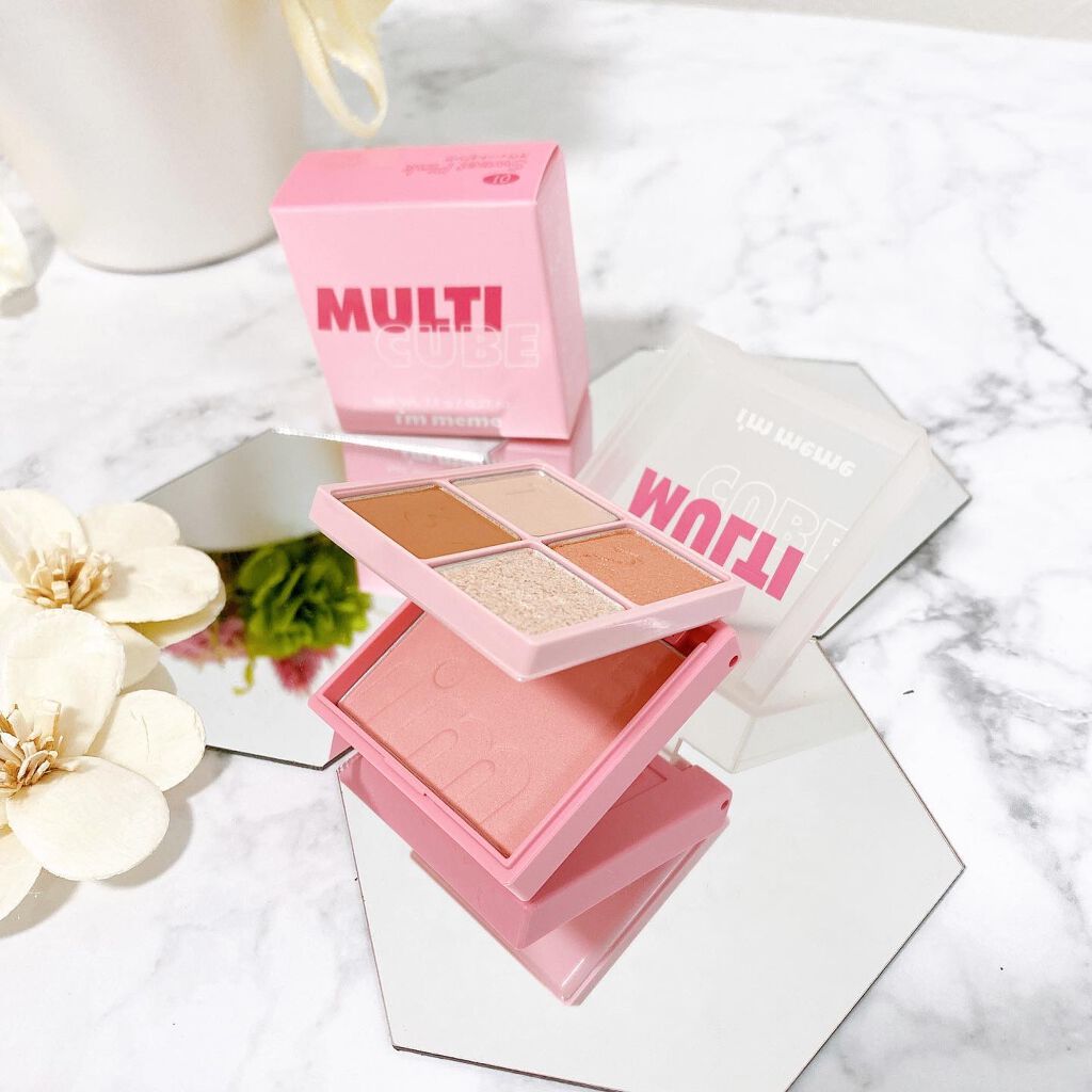 マルチキューブ/i’m meme/アイシャドウパレットを使ったクチコミ(4枚目)