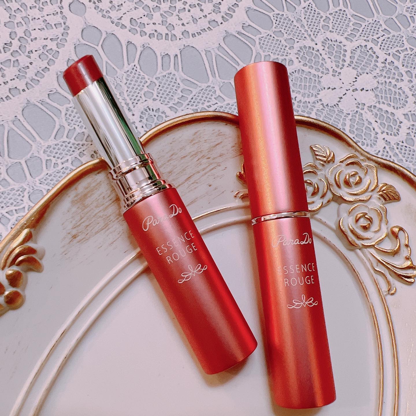 エッセンスルージュS/パラドゥ/口紅を使ったクチコミ（2枚目）