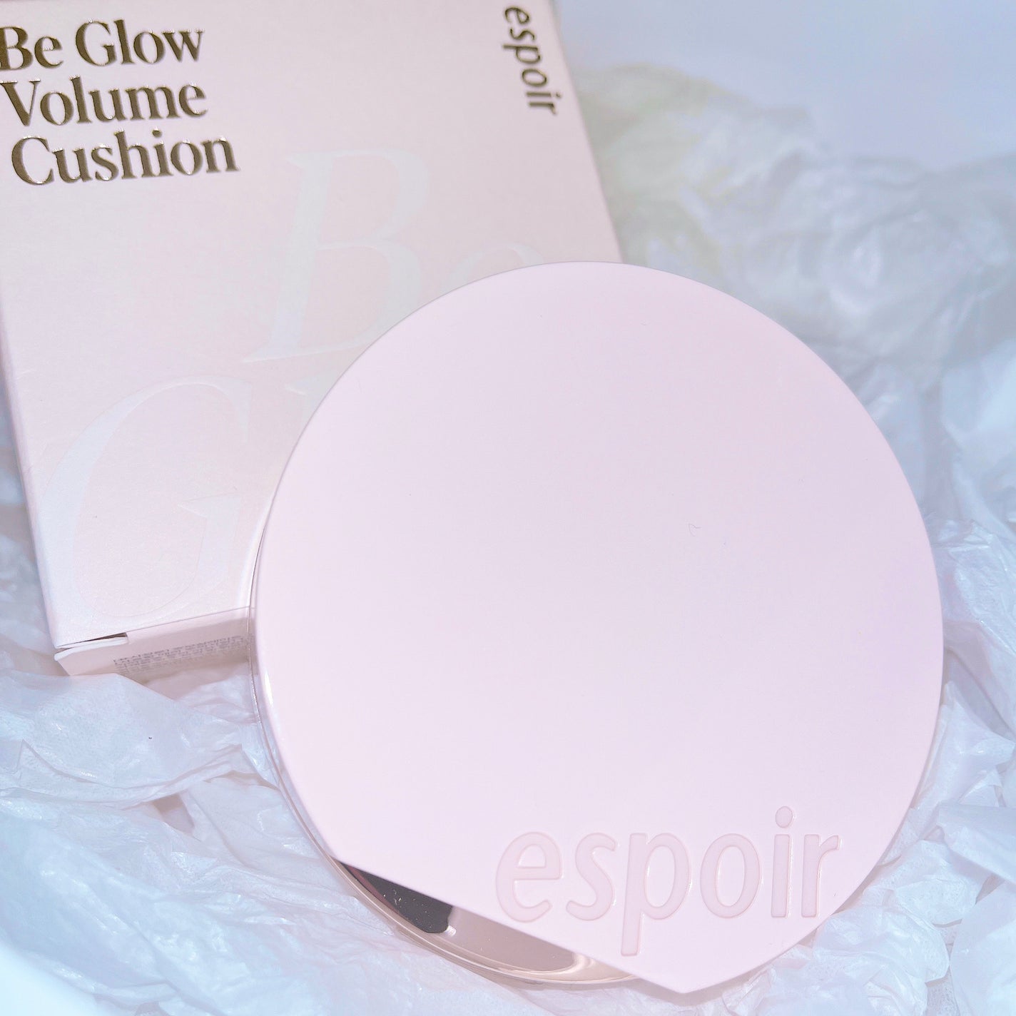 エスポア ビーグロー ボリュームクッション/espoir/クッションファンデーションを使ったクチコミ(1枚目)