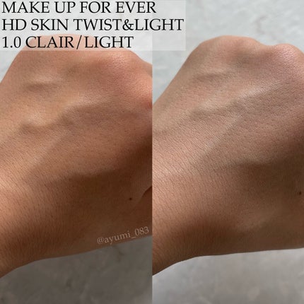 HDスキン ツイストライト/MAKE UP FOR EVER/ルースパウダーを使ったクチコミ(3枚目)