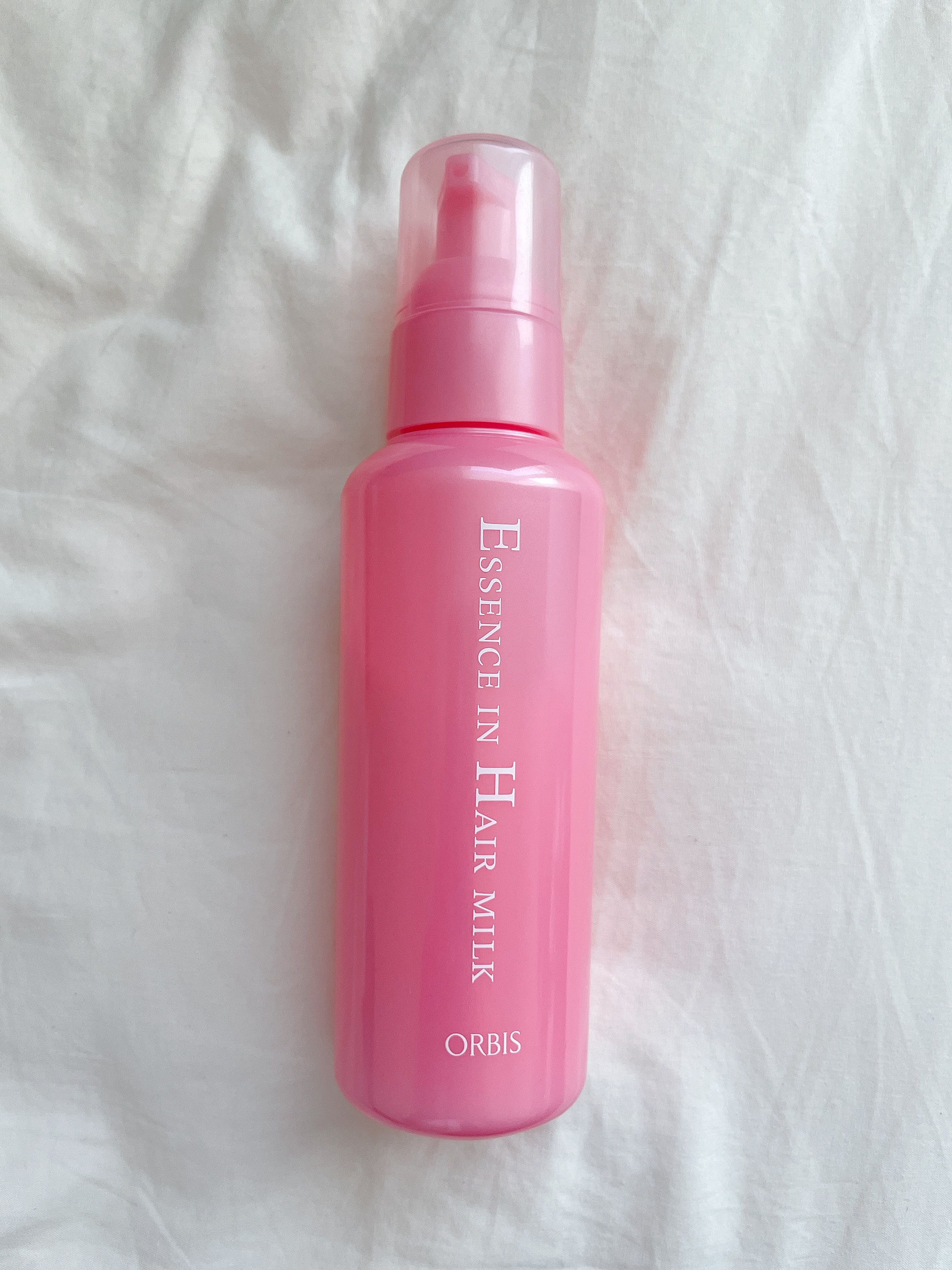 ⭐️購入品⭐️
オルビス　エッセンスイン　ヘア　ミルク

傷んだ髪の内側と外側のダメージを同時にケアする、洗い流さないタイプの髪用美容液。
髪になじませた瞬間に毛髪補正成分がとろけ出し、内側にすばやく浸透。
髪全体のパサつきをおさえわ毛先ま