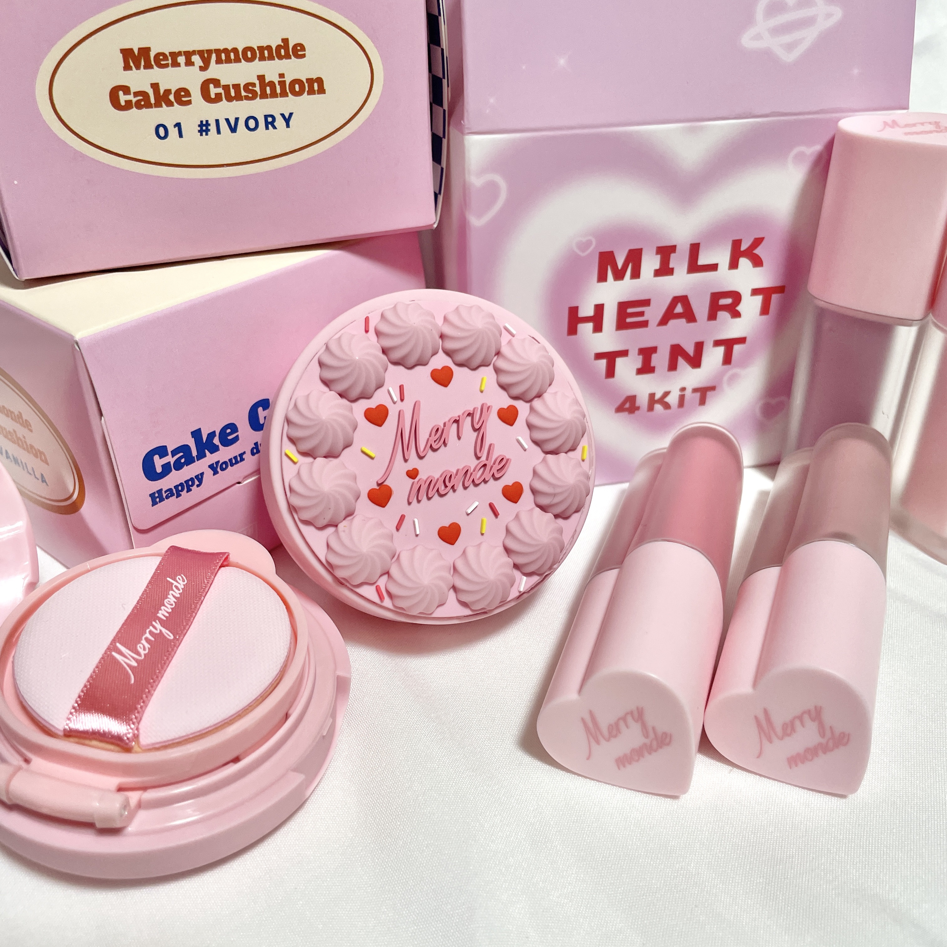 ハッピーユアデイクッション/Merrymonde/クッションファンデーションを使ったクチコミ（3枚目）