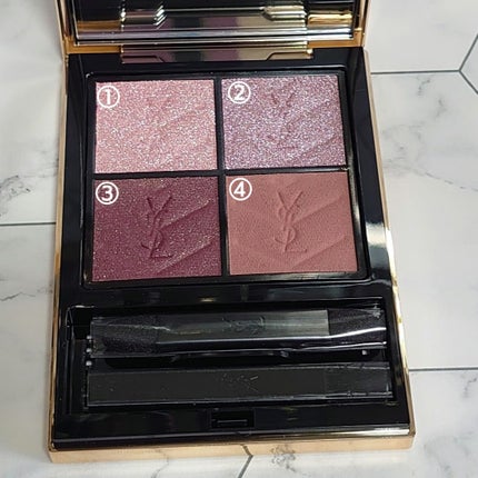 クチュール ミニ クラッチ/YVES SAINT LAURENT BEAUTE/アイシャドウパレットを使ったクチコミ(3枚目)