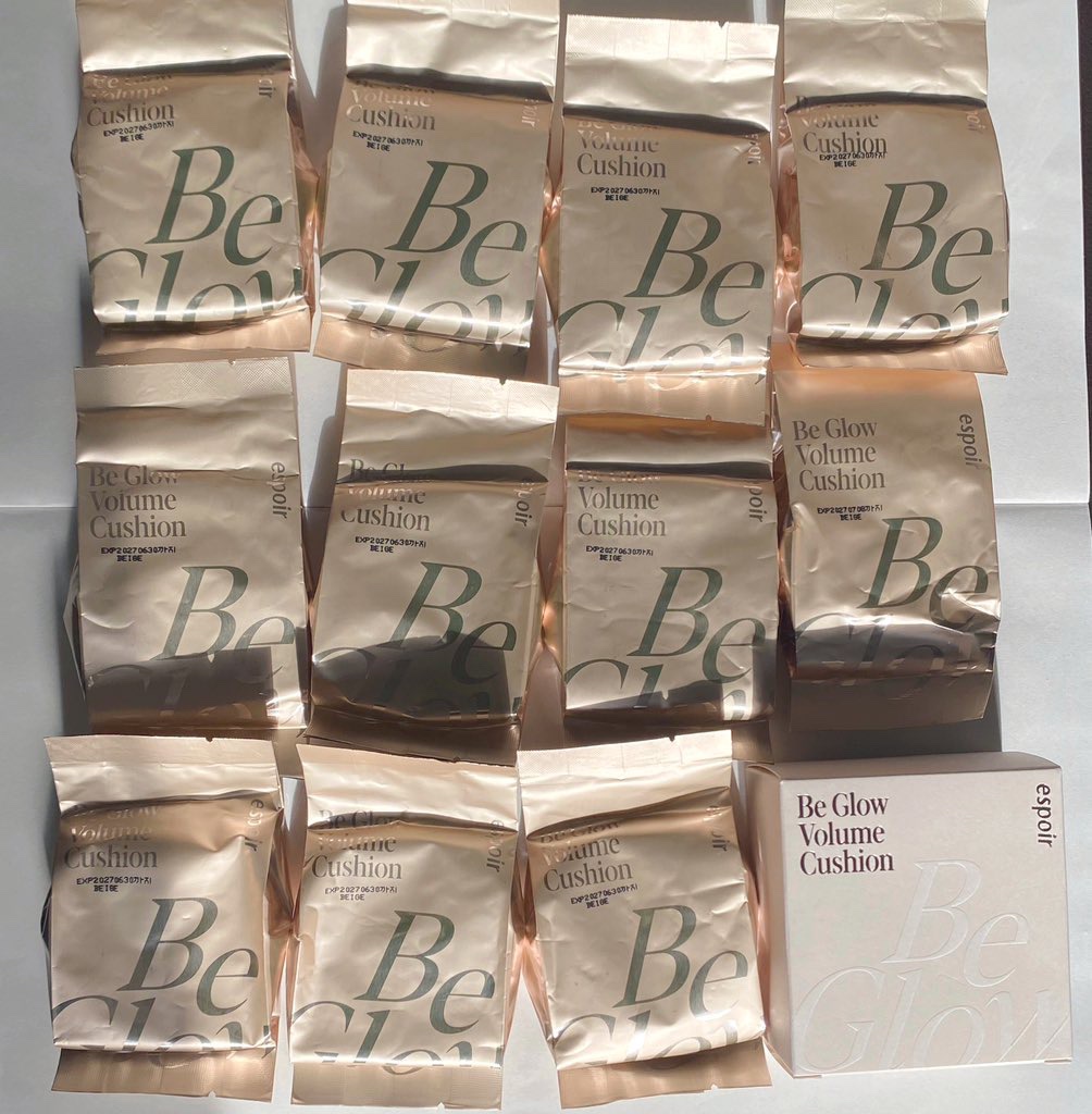 エスポア ビーグロー ボリュームクッション 23 ベージュ/espoir/クッションファンデーションを使ったクチコミ（1枚目）