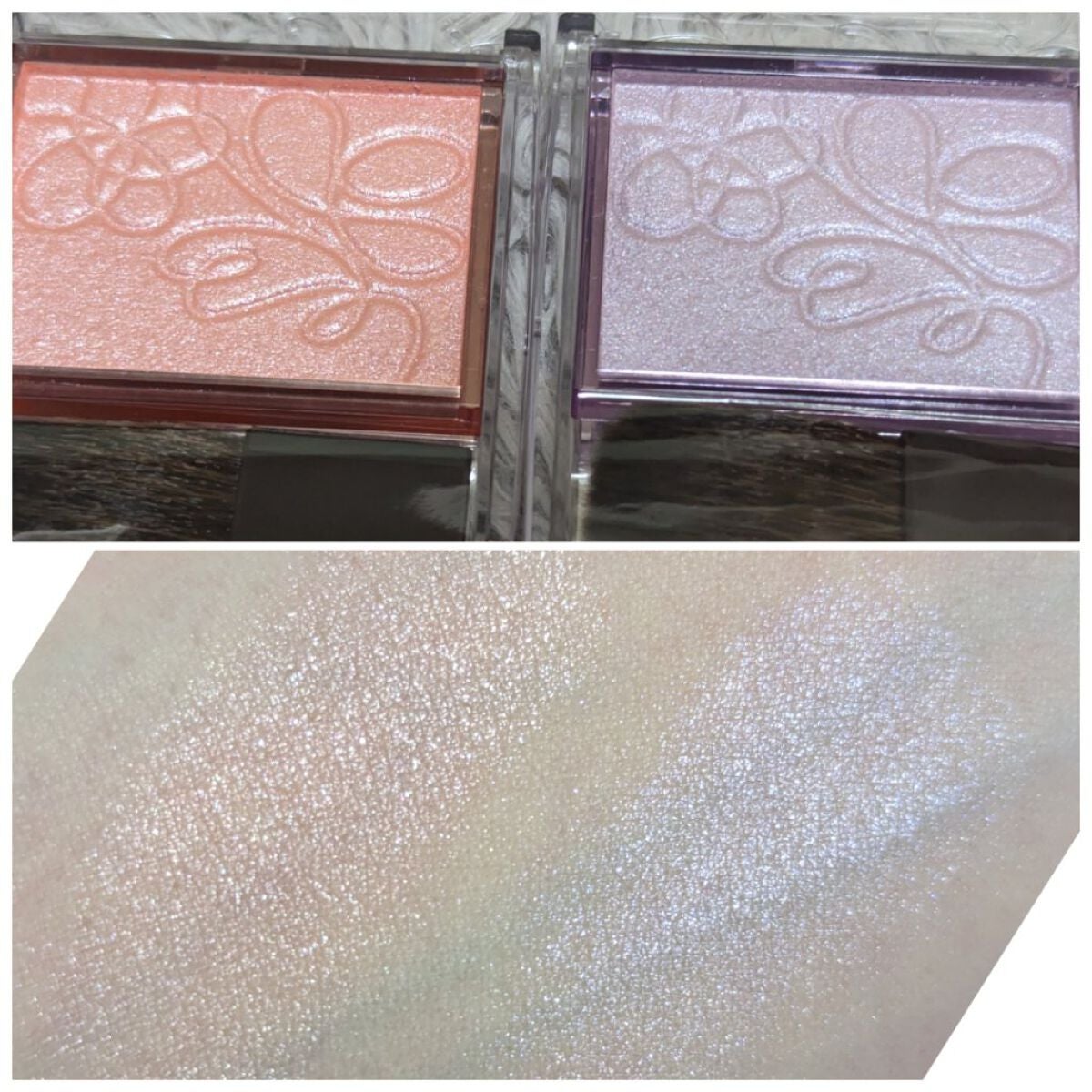 パールグロウニュアンサー/CEZANNE/パウダーハイライトを使ったクチコミ(2枚目)