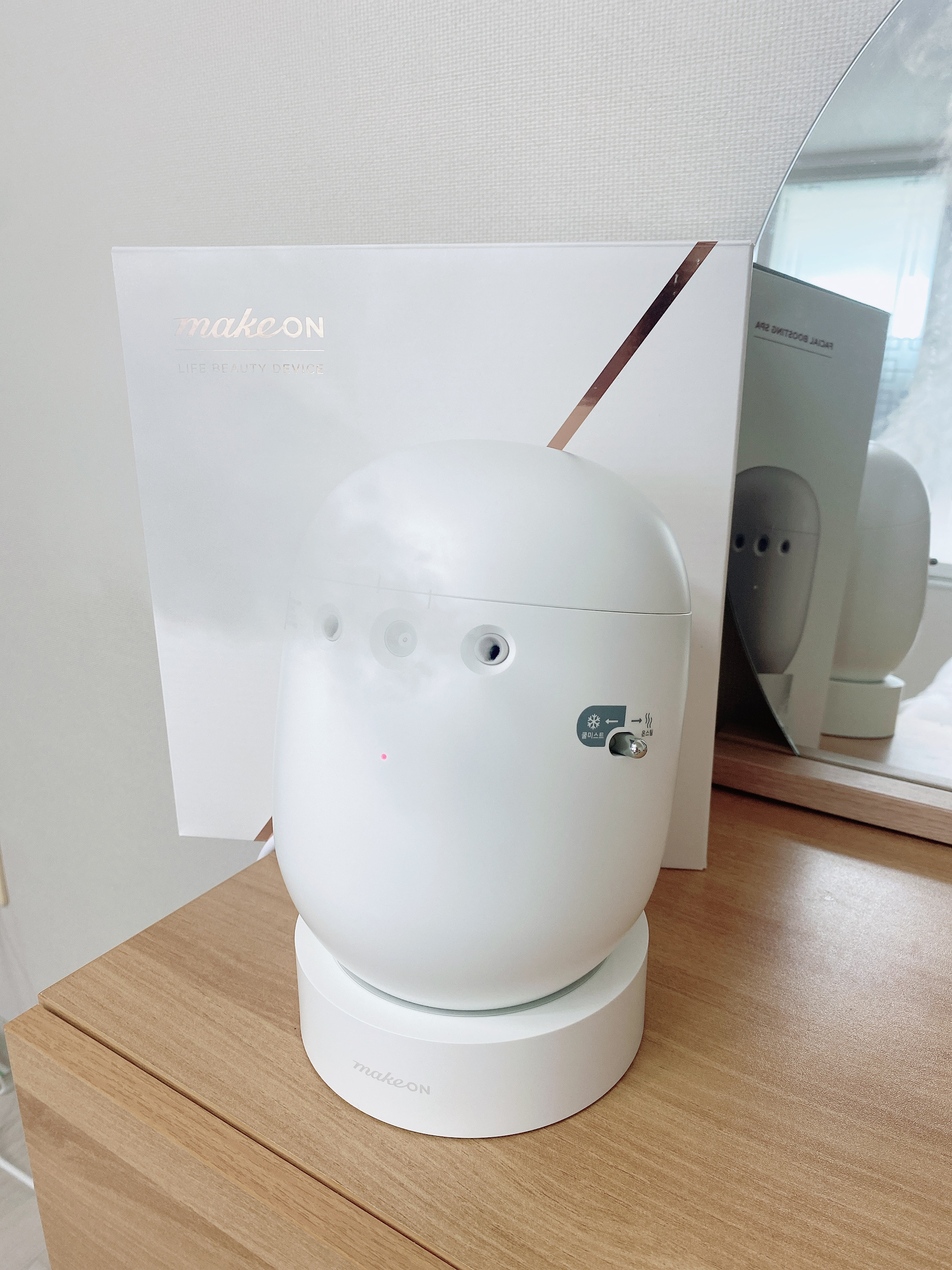 フェイシャルブースティングスパ/Makeon/美顔器・マッサージを使ったクチコミ（1枚目）